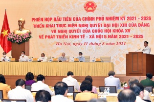 Chính phủ đặt mục tiêu tăng trưởng GDP bình quân 5 năm khoảng 6,5-7%