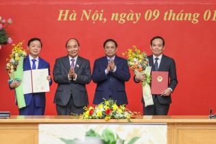 Thủ tướng phân công nhiệm vụ cho các Phó thủ tướng Chính phủ