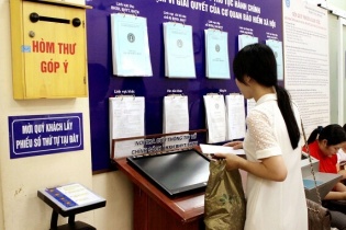Sẽ công bố Chỉ số hài lòng về sự phục vụ hành chính vào quý II/2023