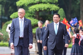 Australia công bố khoản hỗ trợ 105 triệu AUD cho Việt Nam