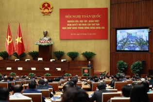 Hội nghị toàn quốc quán triệt Nghị quyết Trung ương 8 khóa XIII