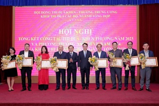 Tổng kết công tác thi đua, khen thưởng năm 2023 Khối thi đua các bộ, ngành tổng hợp