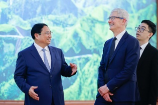 Thủ tướng Phạm Minh Chính: Dư địa hợp tác giữa Việt Nam và Apple còn rất lớn