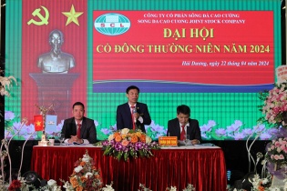 ĐHĐCĐ Sông Đà Cao Cường: Phát hành 5 triệu cổ phiếu tăng vốn, chuyển niêm yết sang HoSE
