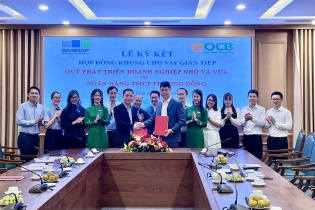Quỹ SMEDF ký kết hợp tác với OCB: Doanh nghiệp thêm kênh tiếp cận vốn siêu ưu đãi