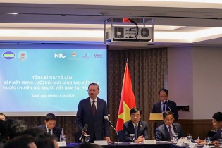 Tổng Bí thư Tô Lâm gặp Mạng lưới Đổi mới sáng tạo Việt Nam tại Hàn Quốc Tổng Bí thư Tô Lâm gặp Mạng lưới Đổi mới sáng tạo Việt Nam tại Hàn Quốc
