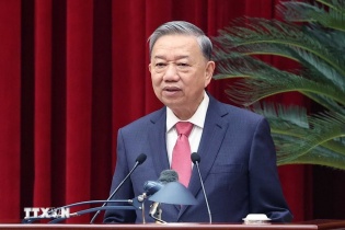 Tổng Bí thư Tô Lâm và Phu nhân bắt đầu thăm cấp Nhà nước đến Hàn Quốc