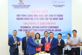 Thực tập sinh ngành điều dưỡng ở Nhật Bản nhận mức lương khoảng 36 triệu đồng/tháng