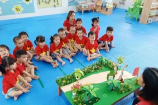 Bắt đầu mở Cổng tuyển sinh trực tuyến vào lớp mầm non 5 tuổi 