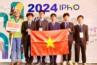 Đội tuyển quốc gia Việt Nam thắng lớn tại Kỳ thi Olympic Vật lý quốc tế năm 2024
