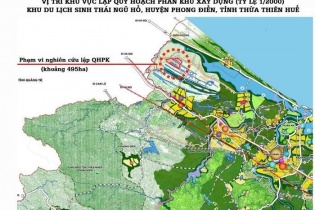 Thừa Thiên Huế quy hoạch thêm một Khu du lịch 445 ha tại huyện Phong Điền