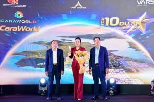 CaraWorld Cam Ranh lọt Top 10 Dự án nổi bật, hấp dẫn nhất Thị trường BĐS năm 2024