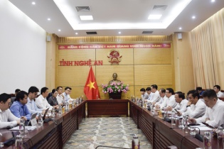 Nghệ An làm việc với Tập đoàn SK (Hàn Quốc) thu hút đầu tư