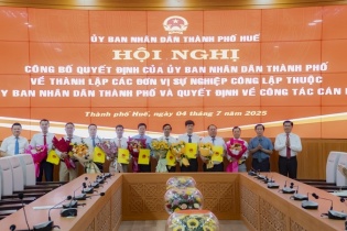 TP. Huế bổ nhiệm lãnh đạo chủ chốt thuộc 3 Ban Quản lý dự án mới