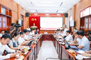 Bộ Khoa học và Công nghệ làm việc với Nghệ An về vận hành chính quyền địa phương 2 cấp