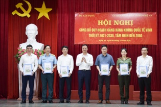 Bộ Xây dựng công bố quy hoạch Cảng hàng không quốc tế Vinh