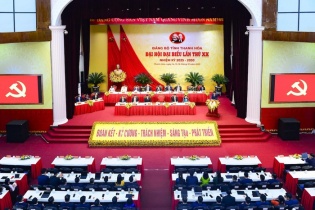 Thanh Hóa khánh thành nhiều dự án quy mô lớn nhân Đại hội Đảng bộ tỉnh lần thứ XX 