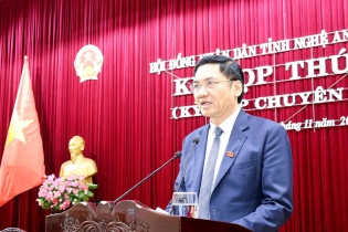 HĐND tỉnh Nghệ An thông qua 19 Nghị quyết quan trọng