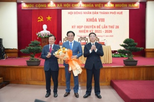 Huế có tân Chủ tịch, Phó chủ tịch UBND Thành phố