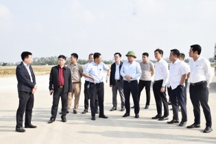 Nghệ An: Đảm bảo tiến độ các dự án tại Sân bay Vinh trước ngày vận hành 19/12