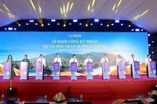 Lễ khởi công Khu nghỉ dưỡng La Brise tổng vốn 2.150 tỷ đồng tại Nghệ An