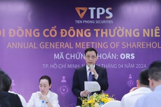 ĐHĐCĐ Chứng khoán Tiên Phong: Tăng vốn sẽ tăng hiệu quả, cổ đông không cần lo pha loãng