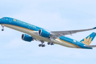 Cổ phiếu Vietnam Airlines tiến sát vùng đỉnh 2 năm
