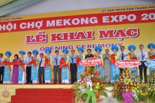 Mekong Epxo Cần Thơ thu hút 450 gian hàng