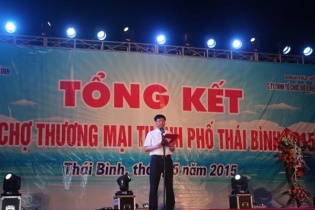 Thái Bình: Bế mạc hội chợ  thương mại 2015 