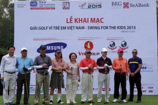 Khai mạc Giải golf Vì trẻ em Việt Nam lần thứ 9 