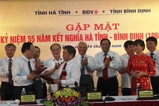 Kỷ niệm 55 năm nghĩa tình Hà Tĩnh - Bình Định