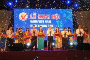 Khai mạc hội chợ Hàng Việt Nam chất lượng cao tại Cần Thơ