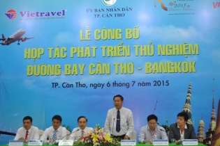 Vietravel phối hợp Thái VietJet Air mở đường bay Cần Thơ-Bangkok