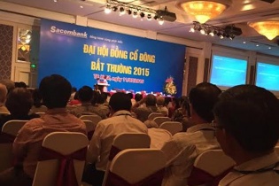 Sacombank đại hội bất thường thông qua sáp nhập SouthernBank