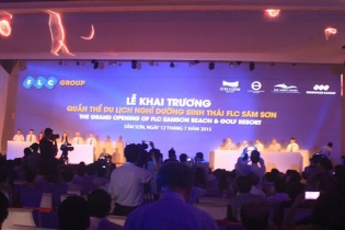 Khai trương quần thể khu du lịch nghỉ dưỡng sinh thái FLC Sầm Sơn