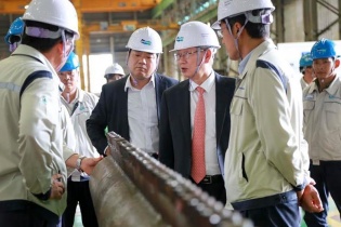 Đại sứ Hàn Quốc tại Việt Nam thăm Công ty Doosan Việt Nam