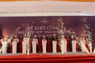 Vingroup khởi công dự án Khu phức hợp Vincom Hà Tĩnh