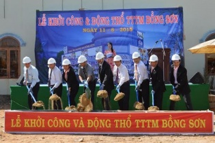 C.T Group đầu tư 120 tỷ đồng xây Trung tâm thương mại Bồng Sơn