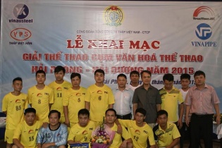 Thép Việt Úc đăng cai thành công Giải thể thao cụm Hải Phòng – Hải Dương 2015