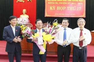 Quảng Ngãi có tân chủ tịch UBND tỉnh và HĐND tỉnh