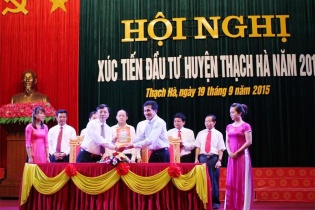 Hà Tĩnh: Ngày hội xúc tiến đầu tư tại Thạch Hà