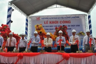 Sao Mai Group khởi công nhà máy thức ăn thủy sản trị giá 20 triệu USD