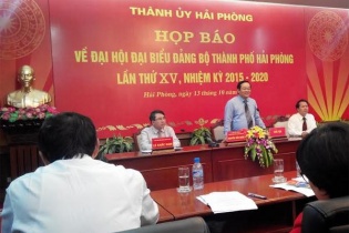 Khai mạc Đại hội Đảng bộ Thành phố Hải Phòng ngày 22/10