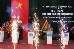 Ra mắt Cổng Thông tin điện tử tỉnh Quảng Bình