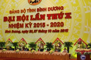 Chủ tịch nước Trương Tấn Sang dự, chỉ đạo Đại hội Đảng bộ tỉnh Bình Dương