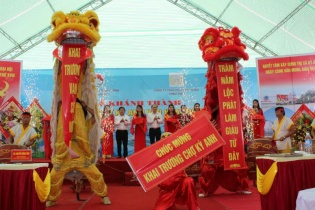 Khánh thành chợ Kỳ Anh có tổng mức đầu tư 163 tỷ đồng