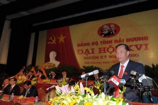 Ông Nguyễn Mạnh Hiển được bầu làm Bí thư Tỉnh ủy Hải Dương