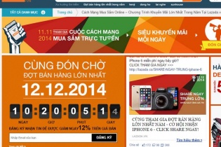 Lazada khai cuộc “Cách mạng mua sắm trực tuyến” vào 11/11/2015