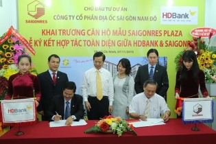HDBank tài trợ hơn 1.000 tỷ đồng cho Saigonres Plaza
