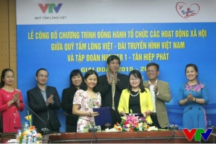 Quỹ Tấm lòng Việt và Tập đoàn Tân Hiệp Phát hợp tác trong hoạt động từ thiện